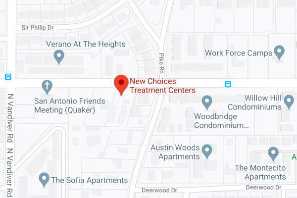 austin-texas-map to New Choices Treatment Centers